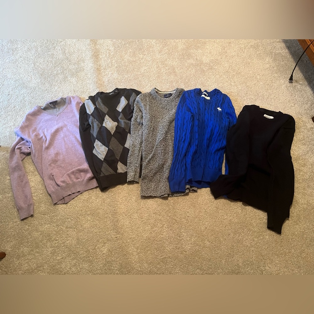 Lot of men’s sweaters